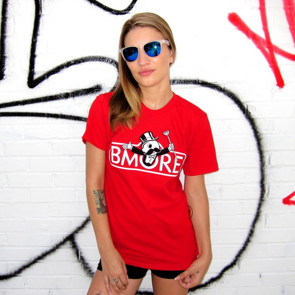 Natty Boh, Boh-nopoly, Baltimore, Bmore T-shirt